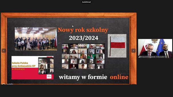 Uroczyste Rozpoczęcie Roku Szkolnego 2023/2024 w Szkole Polskiej  w Moskwie