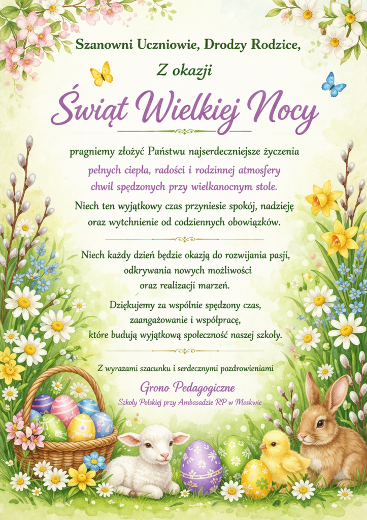 WIELKANOC!🐇🥚🐣